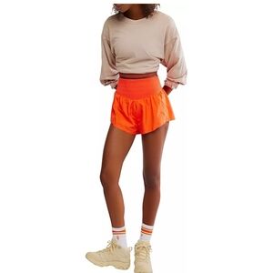 FP Movement by Free People Vibrant Orange Athletic Shorts